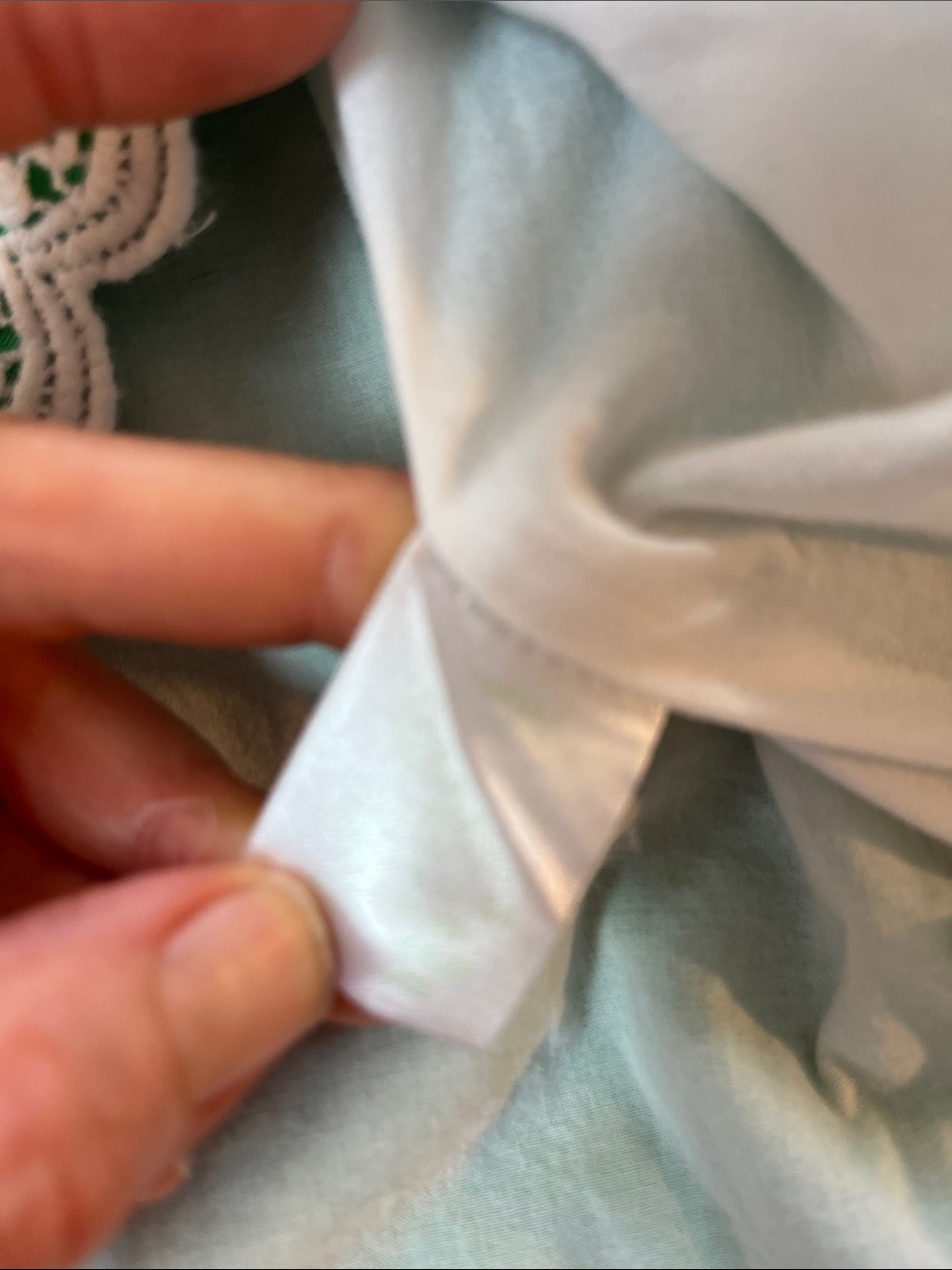 🍀🌼☘️Lilly Pulitzer sz4 Daisy Embossed Green Shift Embroidered Hem Bows WOW! EUC - Picture 6 of 13
